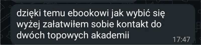 Wiadomość podopiecznego FootballFlow10 - efekt 20